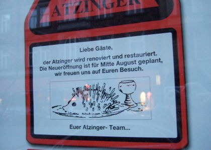 Atzinger Schild
