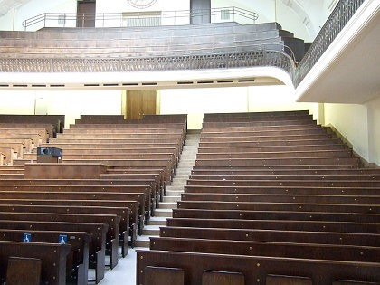 Besetztes Audimax geräumt Wieder leer: Das Audimax der LMU (Foto: muenchenblogger)
