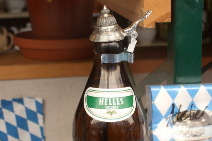 Dieser Flasche steht kein Hut. (Foto: muenchenblogger)