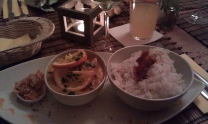 Coco de Mer Hühnchencurry mit Kokossauce (Foto: muenchenblogger)
