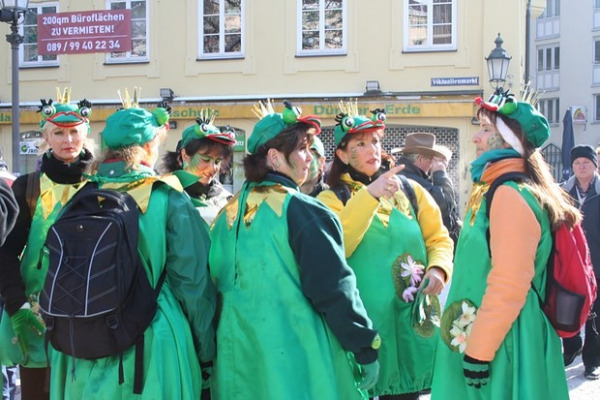Geht den meisten am A... vorbei: der Münchner Fasching (Foto: muenchenblogger)