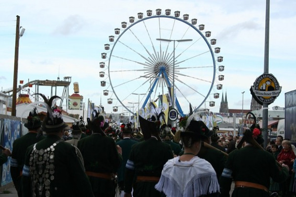 Das Bier fließt schon