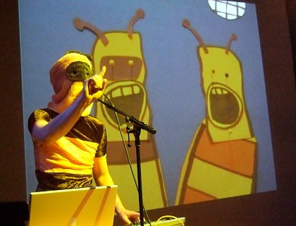 Furioses Duo: Hummmel bei einem Auftritt (Foto: muenchenblogger)