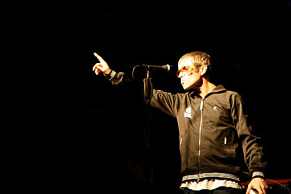 Ganz oben auf der Lässigkeits-Skala: Ian Brown (Foto: Stefan Strasser)
