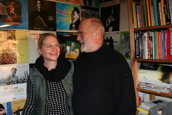 Trikont - Das älteste Independent Label Deutschlands Eva Mair-Holmes und Achim Bergmann (Foto: muenchenblogger)