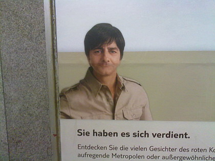 Herr Löw, schaun's ned so blöd! Herr Löw, das haben Sie nicht verdient. (Foto: muenchenblogger)