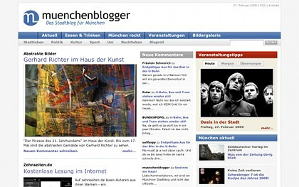 Muenchenblogger nach dem Relaunch