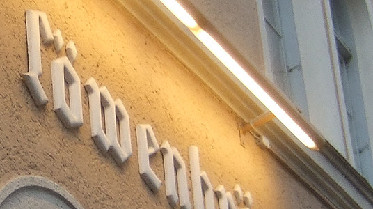 Die Schrift macht's (Foto: muenchenblogger)