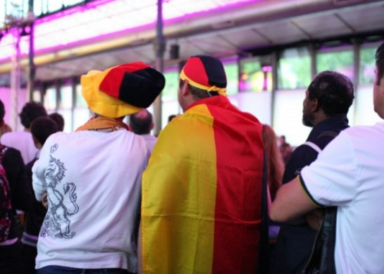 Fans in der Schrannenhalle (Foto: muenchenblogger)