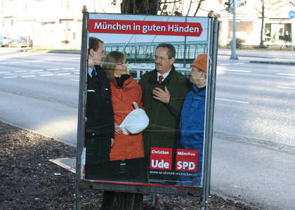 Wahlplakat SPD München Wahlplakat SPD München