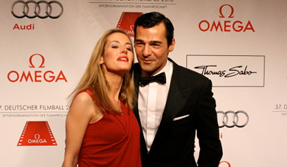 Erol Sander und Frau beim Filmball (Foto: muenchenblogger)
