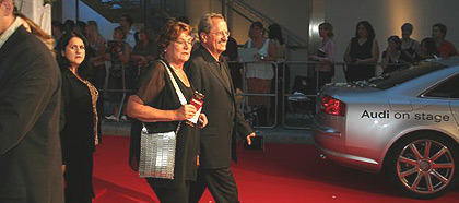 Ude bei der Premiere von Das Parfum