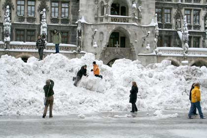 Bald Verhältnisse wie 2006? Der Schnee kommt nach München (Foto: muenchenblogger/Archiv)