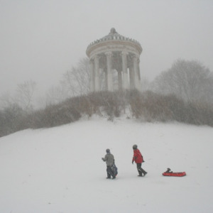 Winterliches München