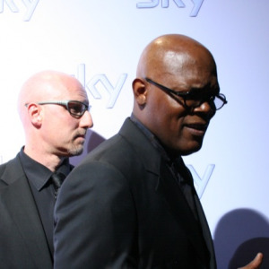 Samuel L. Jackson auf der Sky-Party