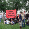 Demonstration gegen das Versammlungsgesetz
