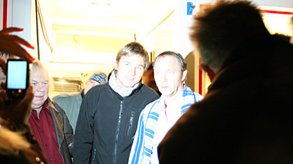 Dittsche mit Fan