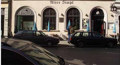 Alter Simpel in der Türkenstraße
