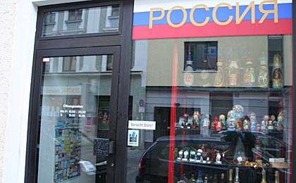 Russischer Laden in der Schleißheimer Straße