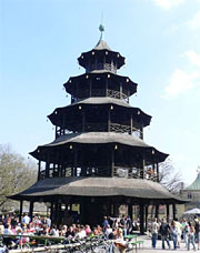 Chinesischer Turm im Englischen Garten