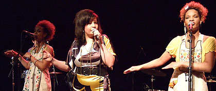 Miss Platnum und Band