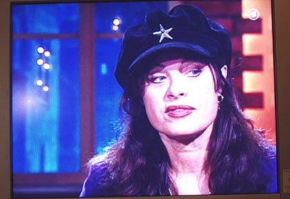 Foto Uschi Obermeier bei Beckmann