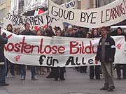 Demonstration Studiengebuehren Muenchen