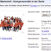 Komparsenrolle für Marienhof bei Ebay